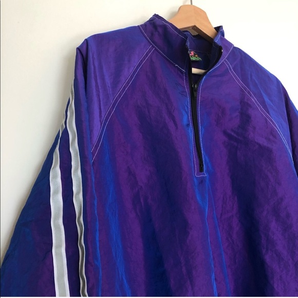 Set Vintage 80’s 90’s Surf Style Purple Iridescent - Picture 3 of 8